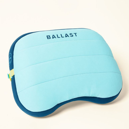 Ballast Beach Pillow - Light Blue