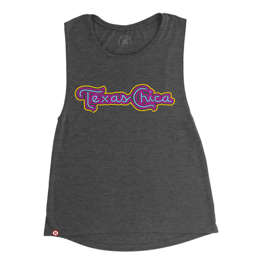 Tumbleweed Texstyles Women's Neon Texas Chica Tank Top