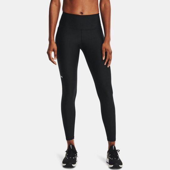 Under Armour Women's HeatGear Hi-Rise Ankle Leggings - Charcoal Light  Heather - TYLER'S