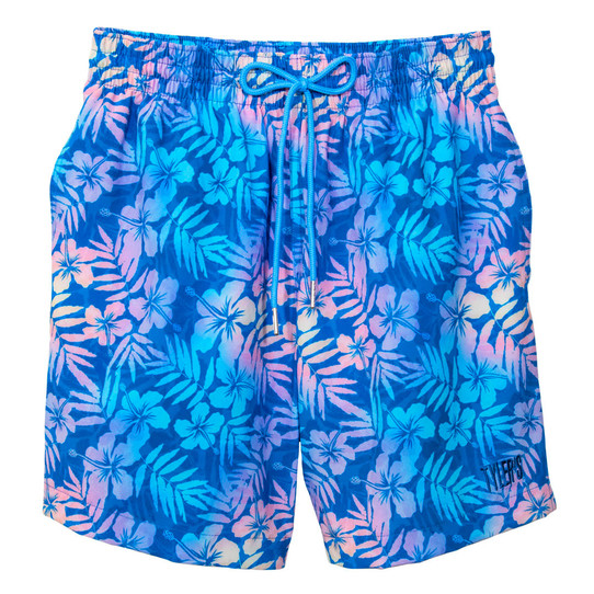 TYLER'S Men's Volley Shorts - Faded Floral