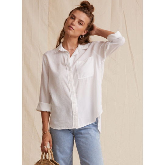 Exclusivité ASOS Weekend Collective Curve T-shirt crop top confort en tissu gaufré Lilas - White
