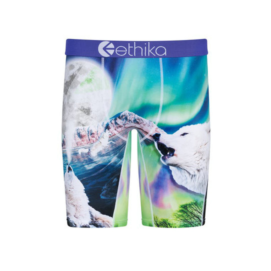 ETHIKA The Wolf Pack Mens Boxer Briefs