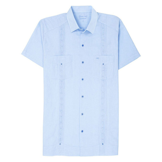 Texas Standard Men's Tejas Guayabera Shirt - Benavides