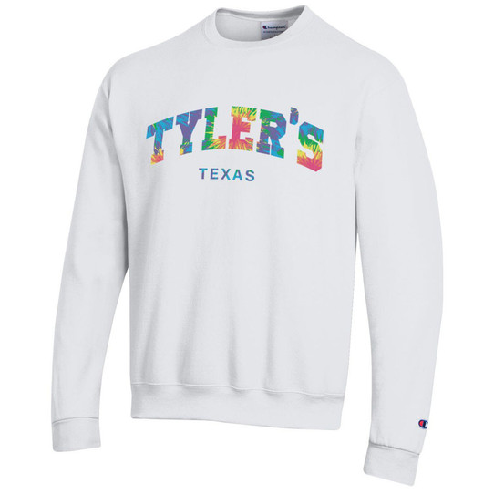 TYLER'S Champion Powerblend Tie Dye Sweatshirt
