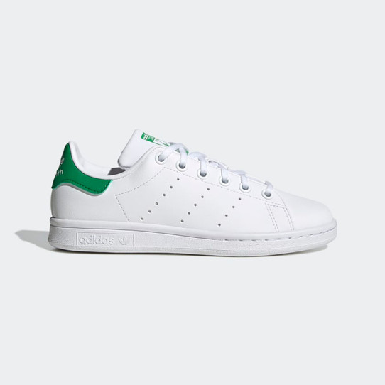 adidas Big Kids' Stan Smith Shoes Livia - Cloud White/Green