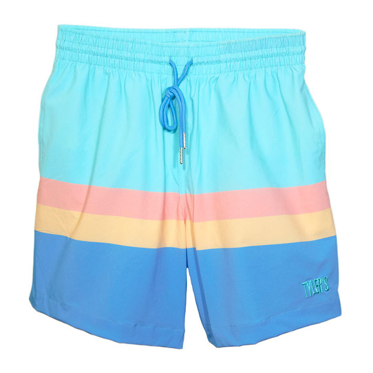 TYLER'S Men's Volley Shorts - Blue Horizons