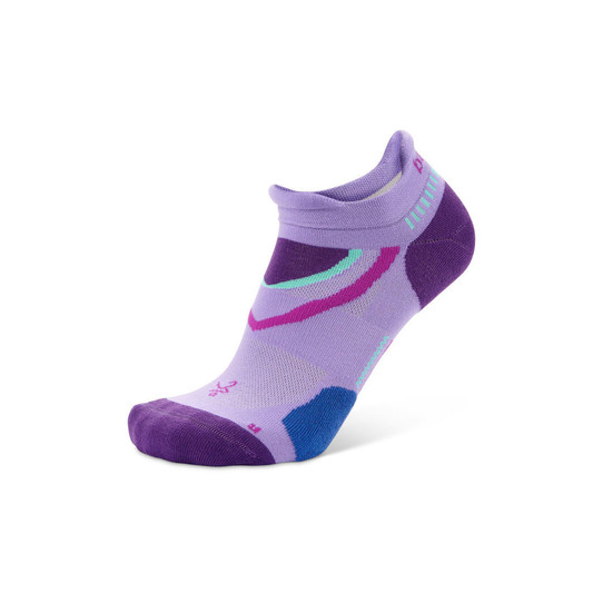 Women's UltraGlide No Show Socks - Lavender/Charged Purple