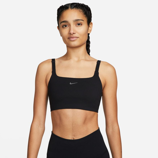 Nike Yoga Dri-FIT Luxe Shelf-Bra Cropped Tank Top 'Indigo Haze' -  DQ6032-519