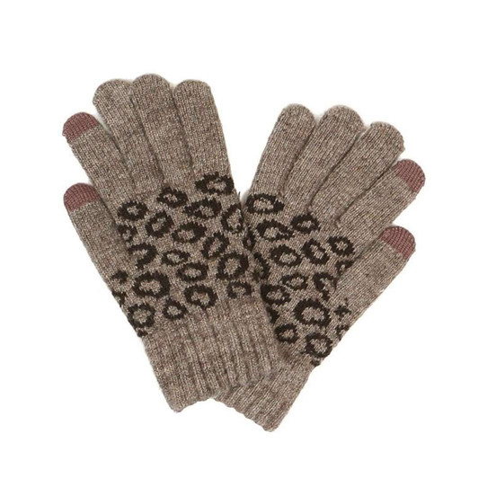 Leopard Tech Gloves Gloves 9.99 TYLER'S