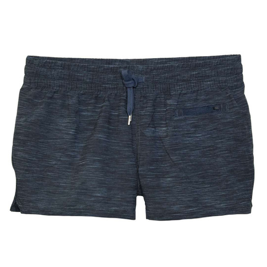 Women's City Shorts - Navy Grey Spacedye Women 39.99 TYLER'S