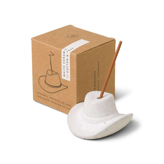 Cowboy Hat Incense Holder - White Air Fresheners & Candles 24 TYLER'S