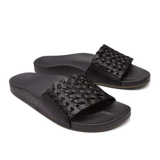 Women's Kamola Leather Slide Sandals Slides 99.99 ERLEBNISWELT-FLIEGENFISCHEN'S