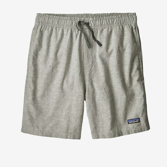 Patagonia Men's Naturals 6½" Baggies Chambray Feather Grey back view