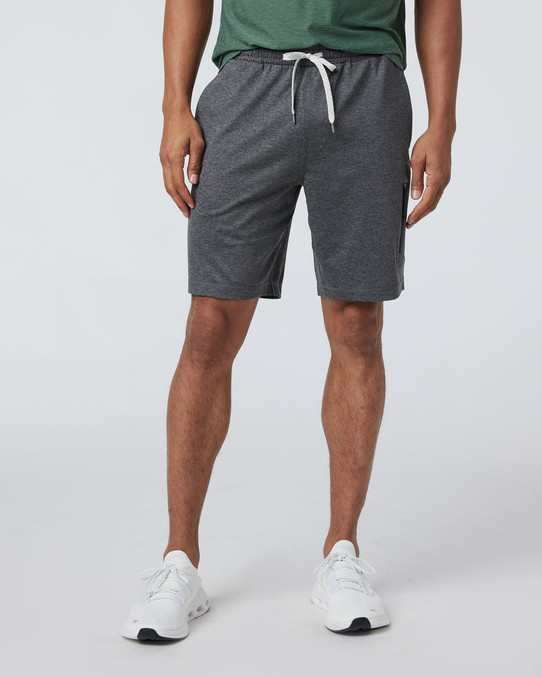 Vuori Men's Sunday Performance 8" Shorts in Charcoal Heather