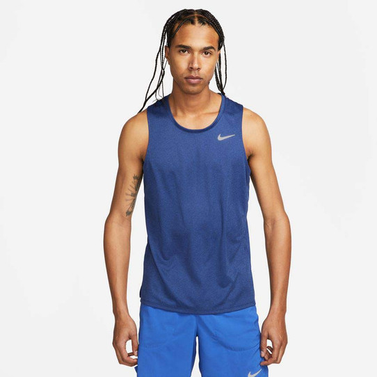 ■Nike■ Dry Fit Miler Running Tank M Black Reflective Silve Amazon.com: Nike Men's Dri Fit Miler Running Tank Black