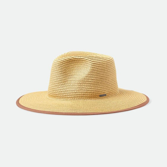 Brixton Women's Santiago Straw Rancher Hat