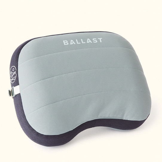 Ballast Beach Pillow - Moonlight Grey