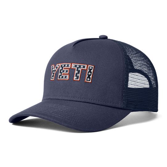 YETI Star Badge Mid Pro Trucker Hat