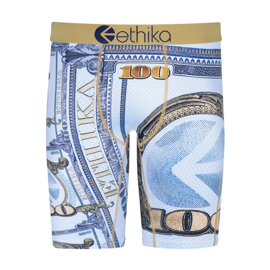 Ethika BMR Flared Out Boxer Briefs - Blue/White