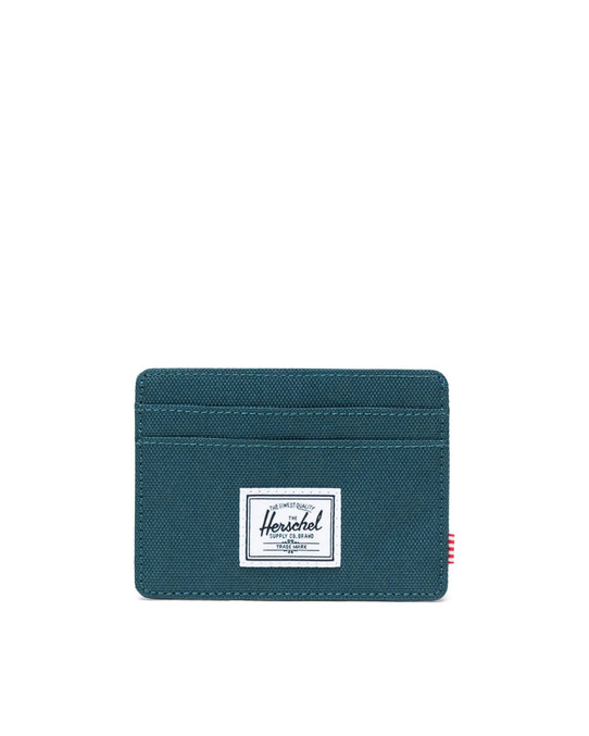 Herschel Charlie Cardholder Wallet Dark Sea detail