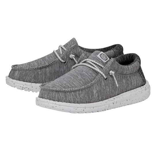 HeyDude Youth Wally Sport Knit Shoes