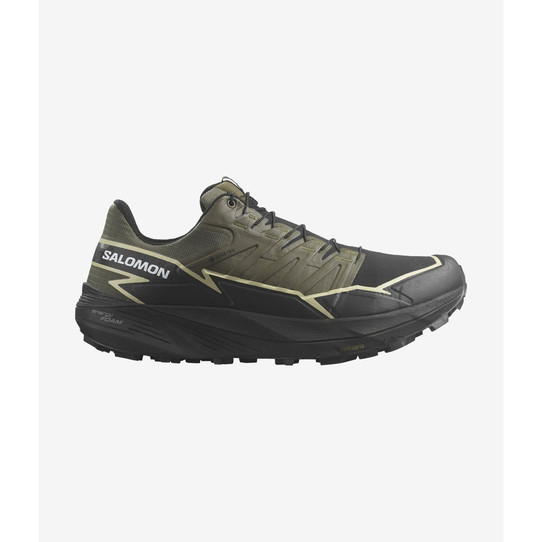 Zapatillas Salomon Sense Ride 5 Black Laurel Wreath Green Gecko