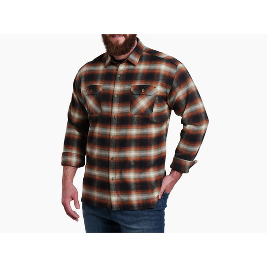 Kuhl Men's Dillingr Flannel in the Redrock Falls colorway