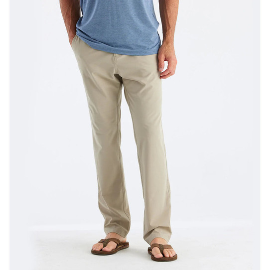 Free Fly Men's Tradewind Pants Sandbar tan color