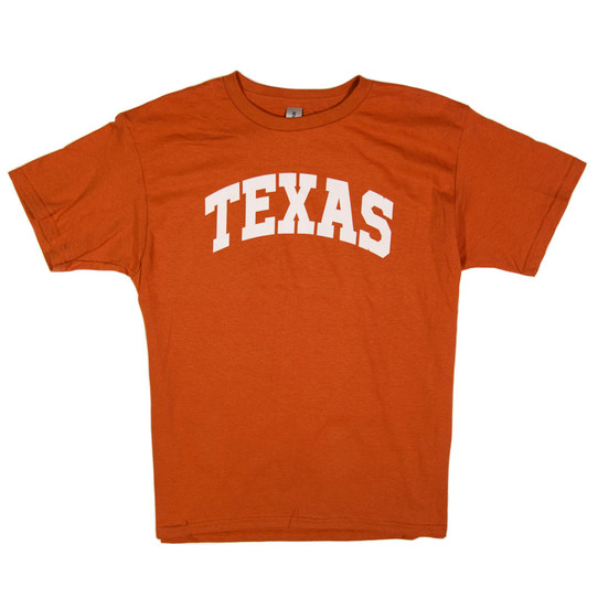 University of Texas Kids' Texas Longhorns Arch Tee in orange