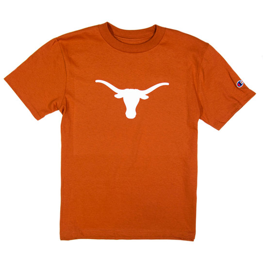 University of Texas Kids' Texas Longhorns Logo Tee Burnt Orange front