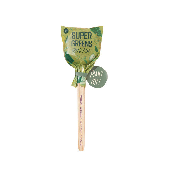 Modern Sprout Super Greens Seed Pop in its packaging container