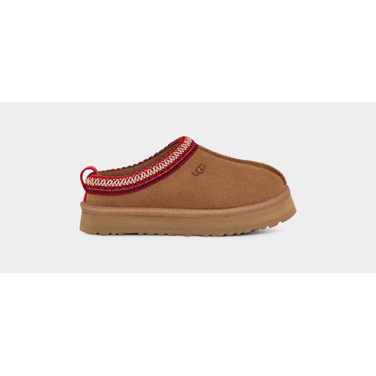 The sneaker Ugg Kids' Tazz Slippers in Chestnut Brown