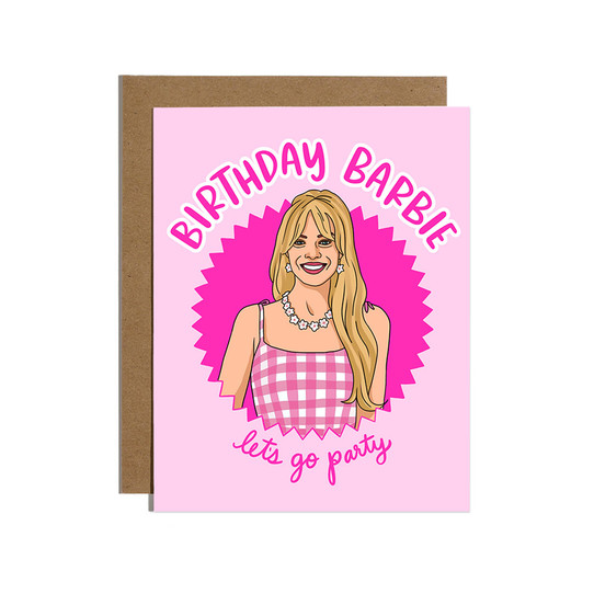 Let's Go Party Birthday Card