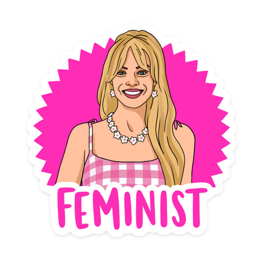 Feminist Doll Sticker