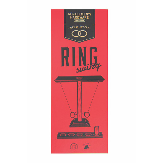 Gentlemen's Hardware Ring Swing Game in box packaging for display