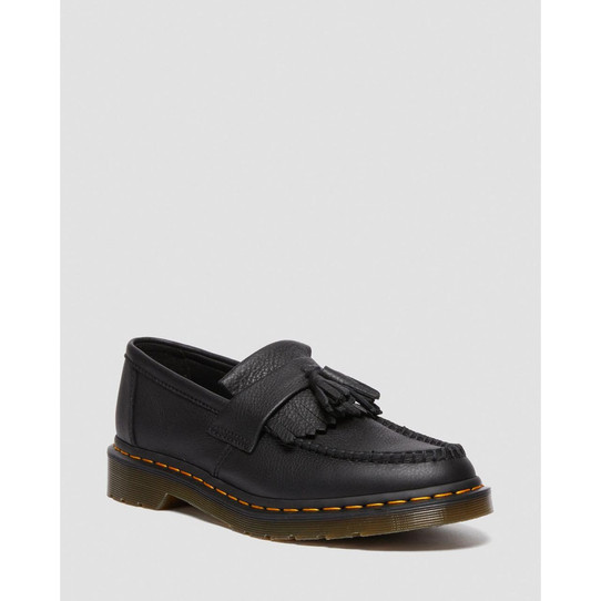 Dr. Martens Adrian Virginia Leather Tassel Loafers burgundy