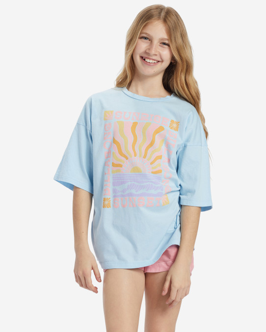 Billabong Girls' Sunrise To Sunset T-Shirt front