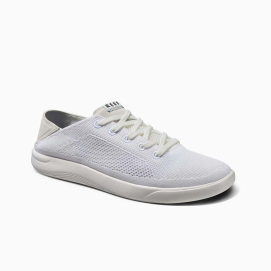 The Reef Men's Swellsole Neptune Sneakers in the colorway White