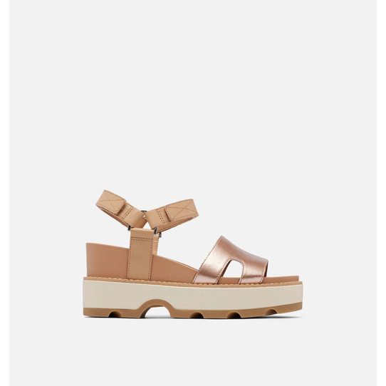 The Sorel Women's Joanie IV Andle Strap Platform Sandal in the colorway get set for spring with the best sneakers clothing and beauty