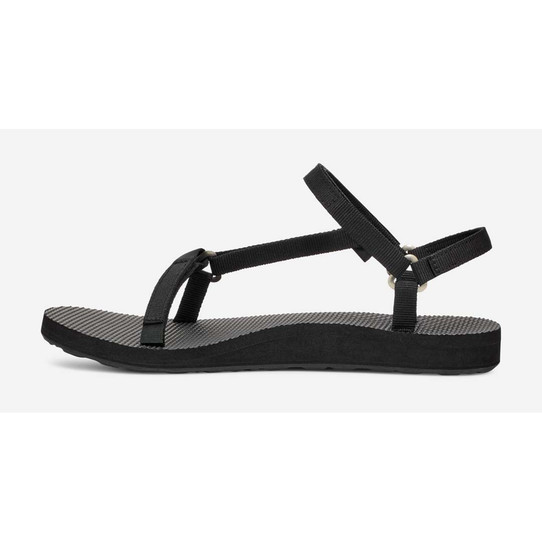 The Teva Women's Original Universal Slim Sandal in the colorway Black