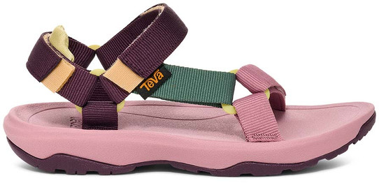 The Teva Kids' Hurricane XLT2 Sandals in the colorway Eggplant Multi
