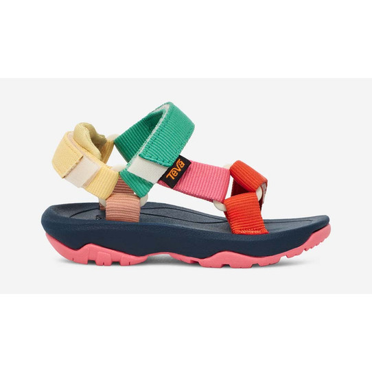 The Teva toddlers' Hurricane XLT2 Sandals in the colorway Popcorn Multi