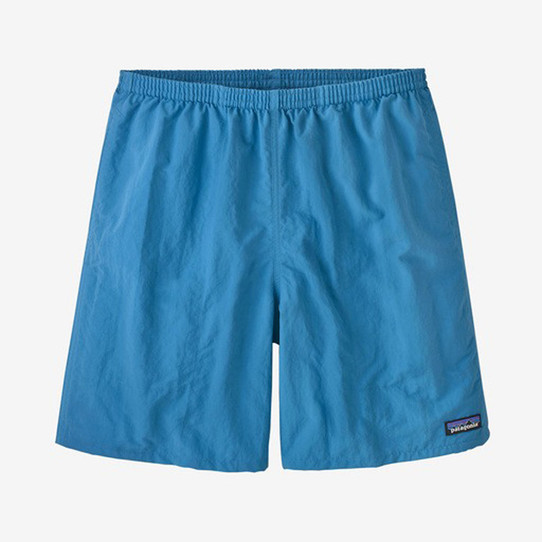 The Patagonia Men's 7" Baggies Shorts in Anacapa Blue