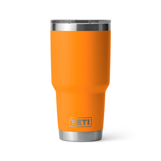 YETI Rambler 10 oz Wine Tumbler - Camp Green - King Crab Orange