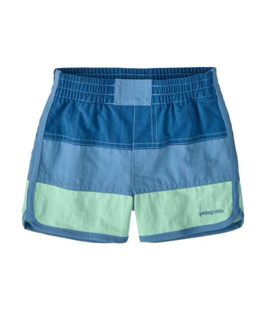 The Patagonia Toddlers' Boardshorts in Aquatic Blue