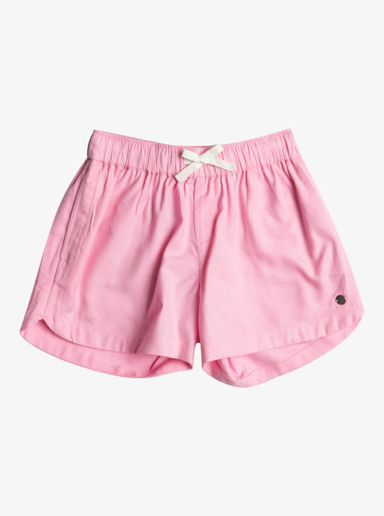 Roxy Girls' Una Mattina Shorts in Prism Pink