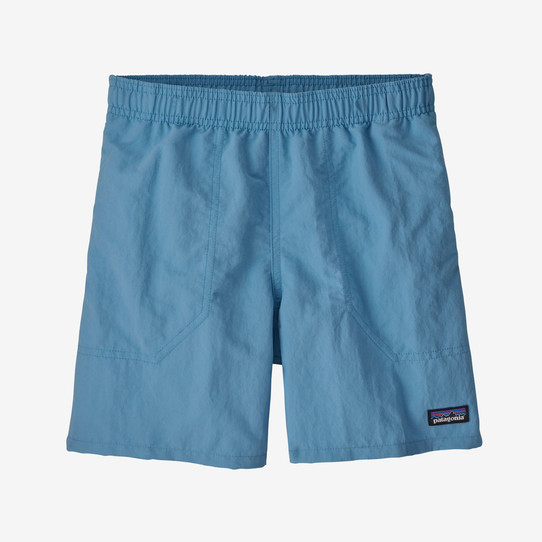 The Patagonia Boys' Baggies 5" Shorts in Lago Blue