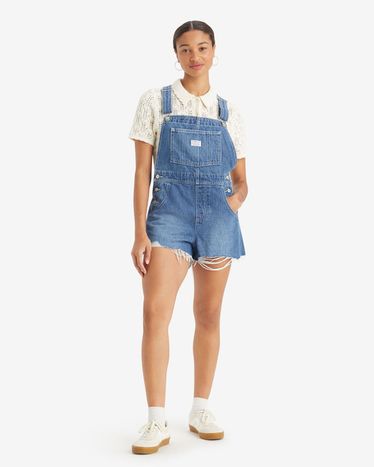 Levi's Women's Vintage Shortalls -  Mend Me Not