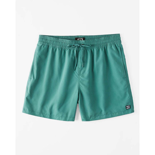 The All Day Layback 16" Elastic Waist balmains in Sea Green colorway