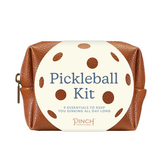 Pinch Provisions Pickleball Kit in Cognac Brown